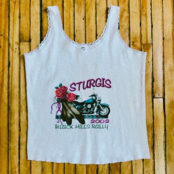 💕BIKER BABE STURGIS TANK💕 - Picture 1 of 4